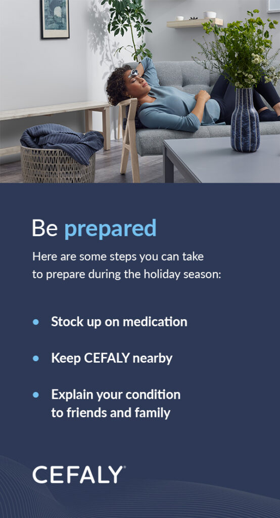 be prepared cefaly